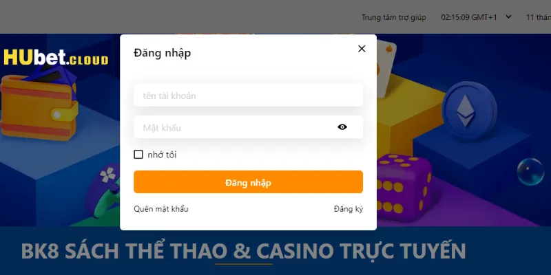 Hướng Dẫn Thao Tác Đăng Nhập HUBET Vào Sân Chơi Chính Thức